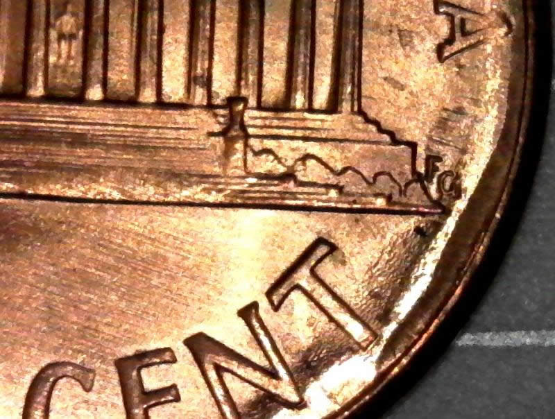 1990-P-Lincoln-Cent-With-Sunken-Die-Error-No-Added-Value,-But-Still-Cool